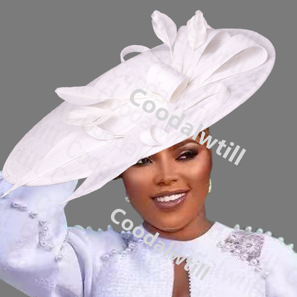 Women'S Fashion Kentucky Derby - Kentucky Derby Big Fascinator หมวกผู้หญิงงานแต่งงานชา Headpiece