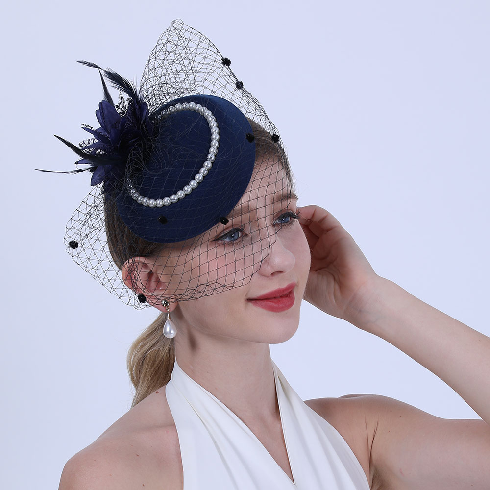 Women'S Fashion Kentucky Derby - หมวก Fascinator,หมวก Pillbox สําหรับผู้หญิง,Kentucky DERBY หมวกผู้หญิง,Tea