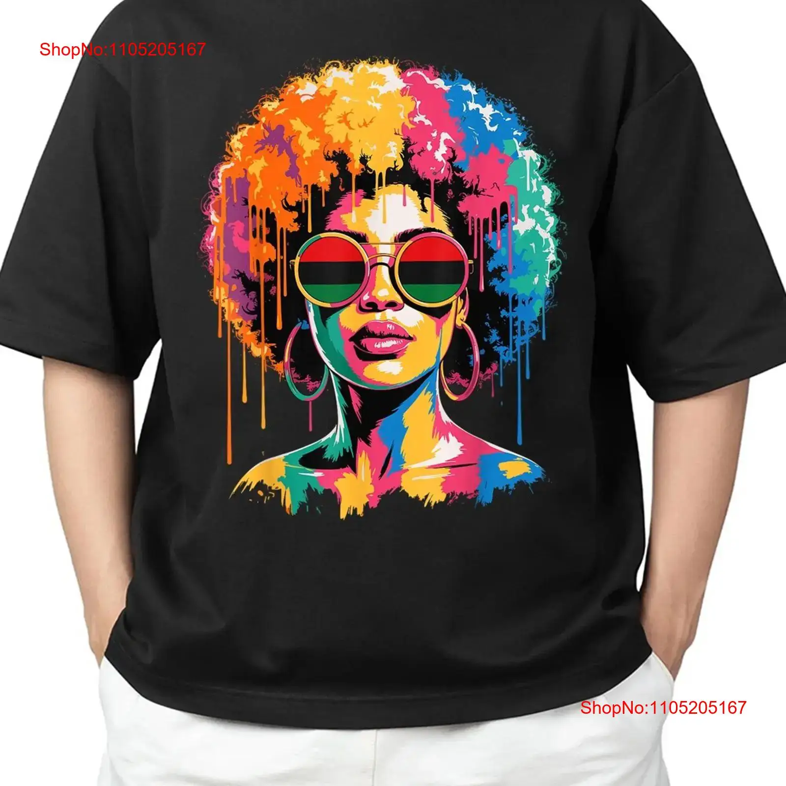 Women Fashion History - เสื้อยืดวินเทจลาย Women Queen Melanin History Juneteenth
