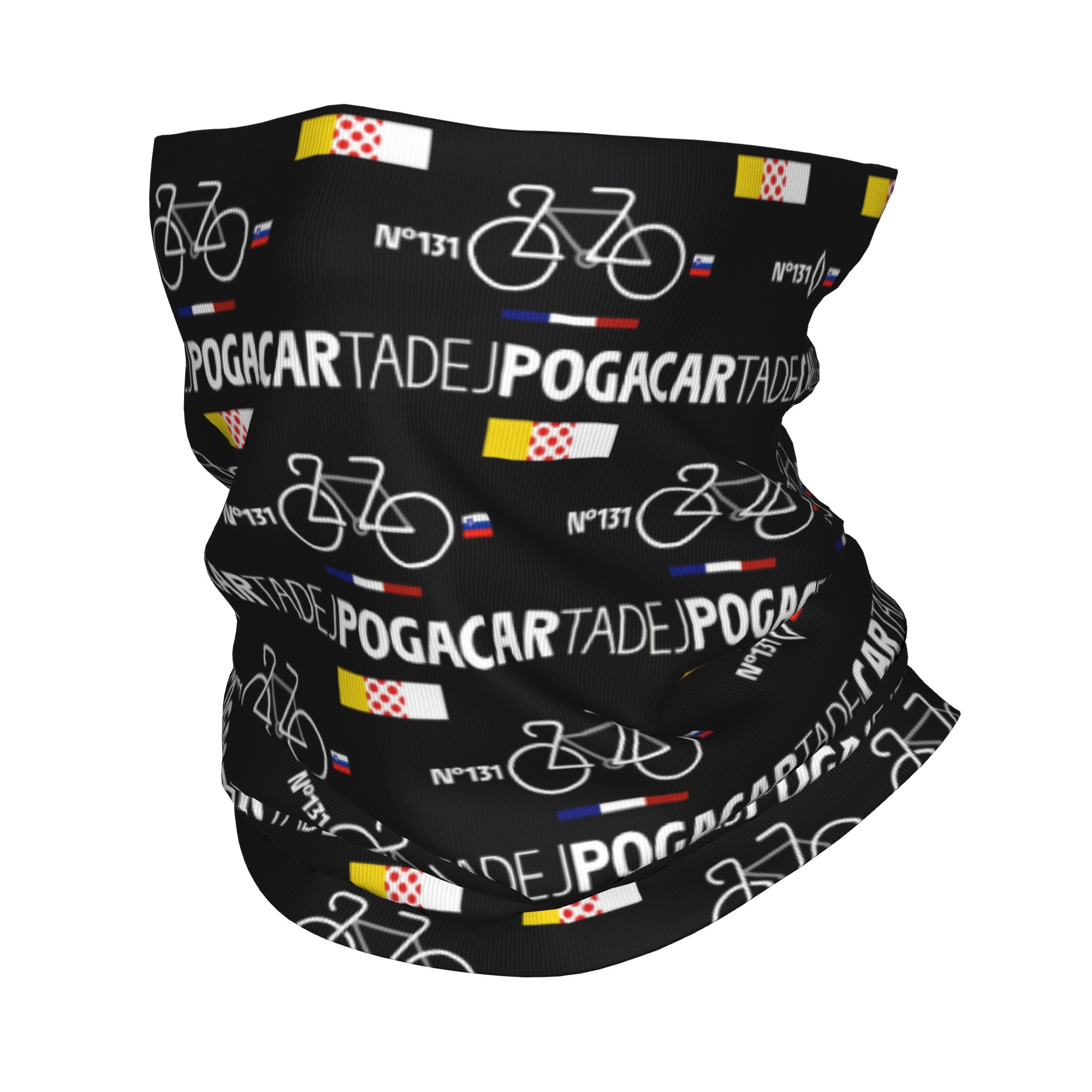 Women Fashion Uae - ผ้าพันคอปิดหน้ากันลมสำหรับนักปั่นจักรยาน UAE Tadejs Cycling Racer Pogacars