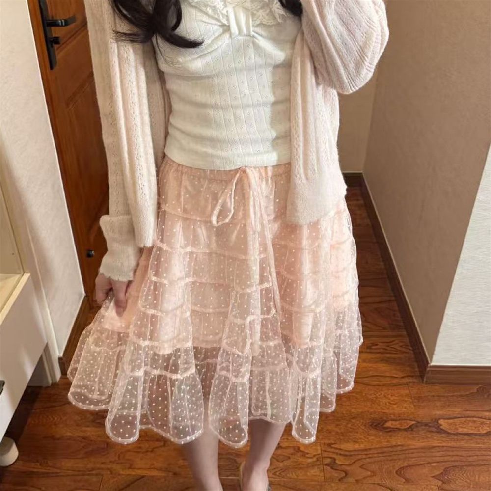 ชุดเสื้อสายเดี่ยวแต่งลูกไม้สไต - Longline Cardigan Knit บทวิจารณ์และราคา