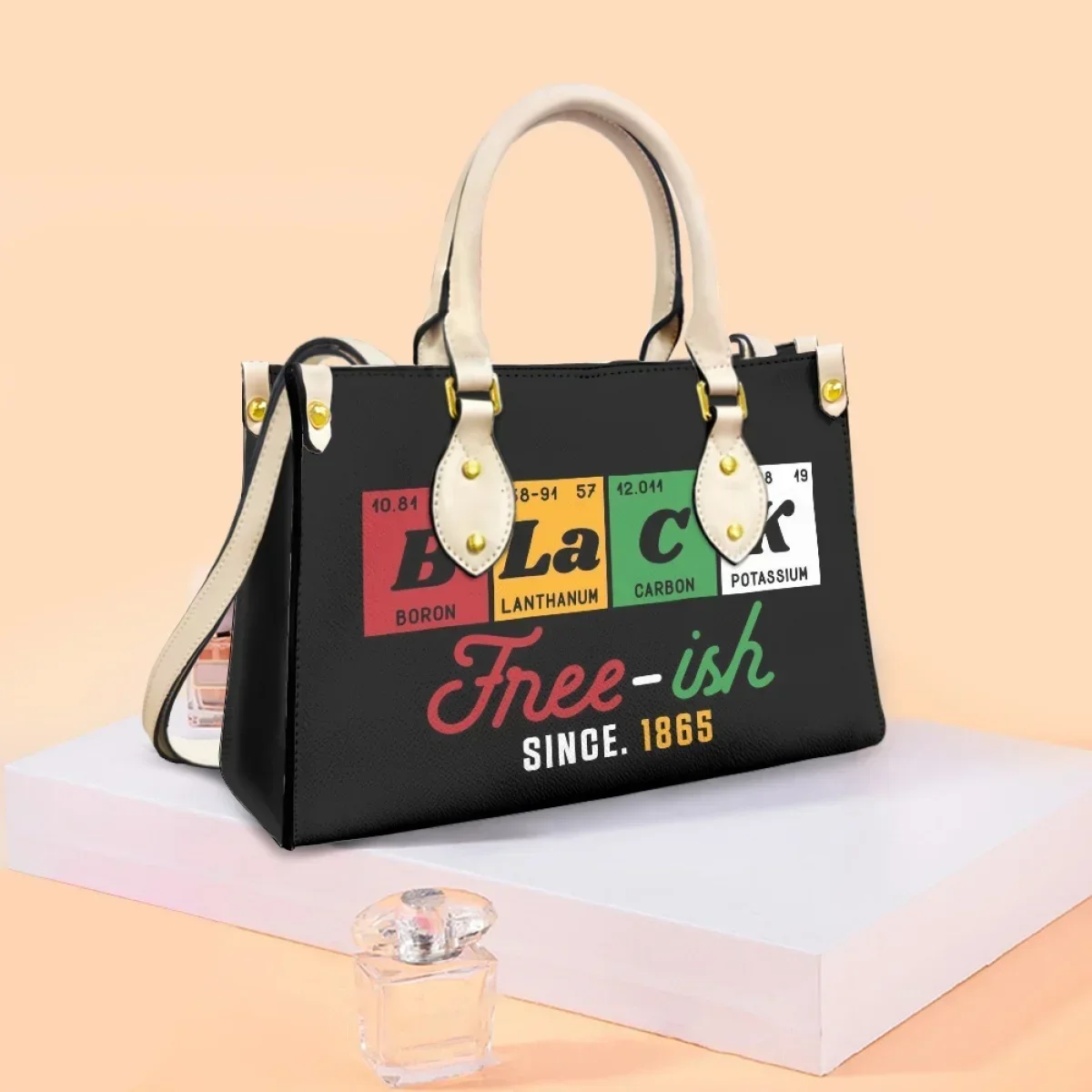 กระเป๋าถือพิมพ์ลาย Juneteenth  - Women Fashion History บทวิจารณ์และราคา