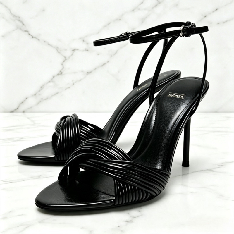 รองเท้าส้นเข็มแบบรัดข้อเท้าเปิ - Women'S Fashion Brand Shoes บทวิจารณ์และราคา