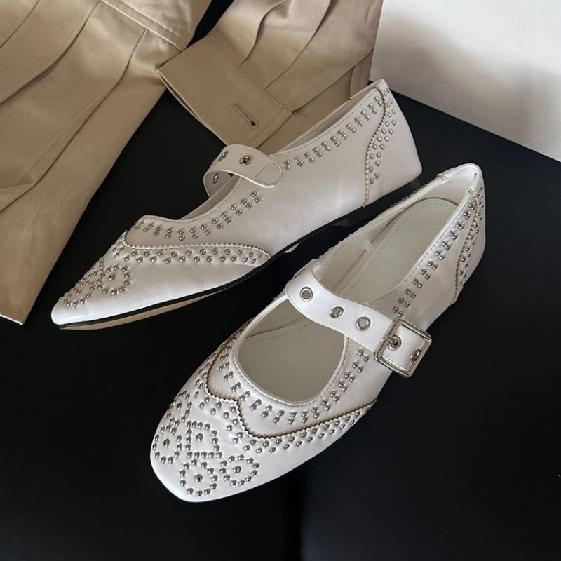 รองเท้าส้นแบนแบบมารี่เจน ดีไซน - Women'S Fashion Brand Shoes บทวิจารณ์และราคา