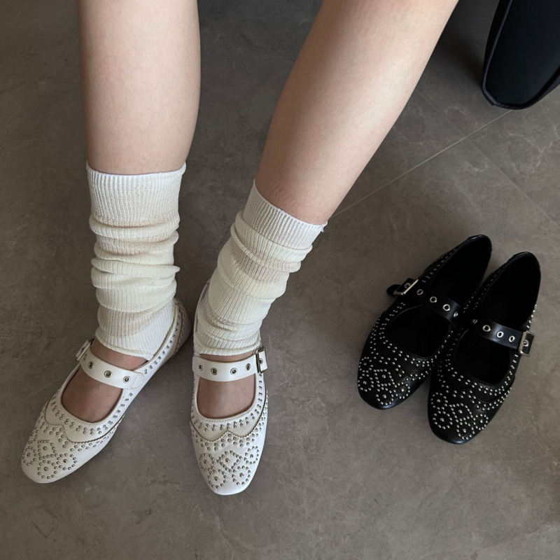 รองเท้าส้นแบนแบบมารี่เจน ดีไซน - Women'S Fashion Brand Shoes บทวิจารณ์และราคา