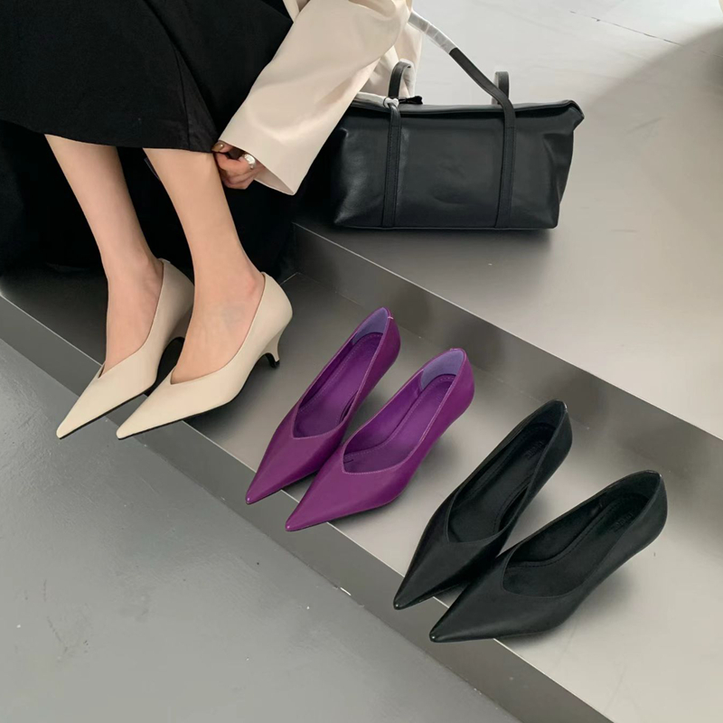 รองเท้าส้นเตี้ยแบบสวม SUOJIALU - Women'S Fashion Brand Shoes บทวิจารณ์และราคา