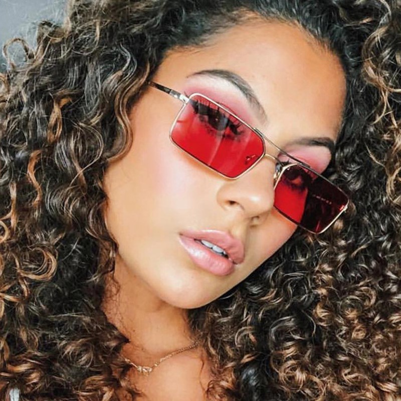 แว่นกันแดดทรงเหลี่ยมโลหะแฟชั่น - Women'S Fashion Reading Glasses บทวิจารณ์และราคา