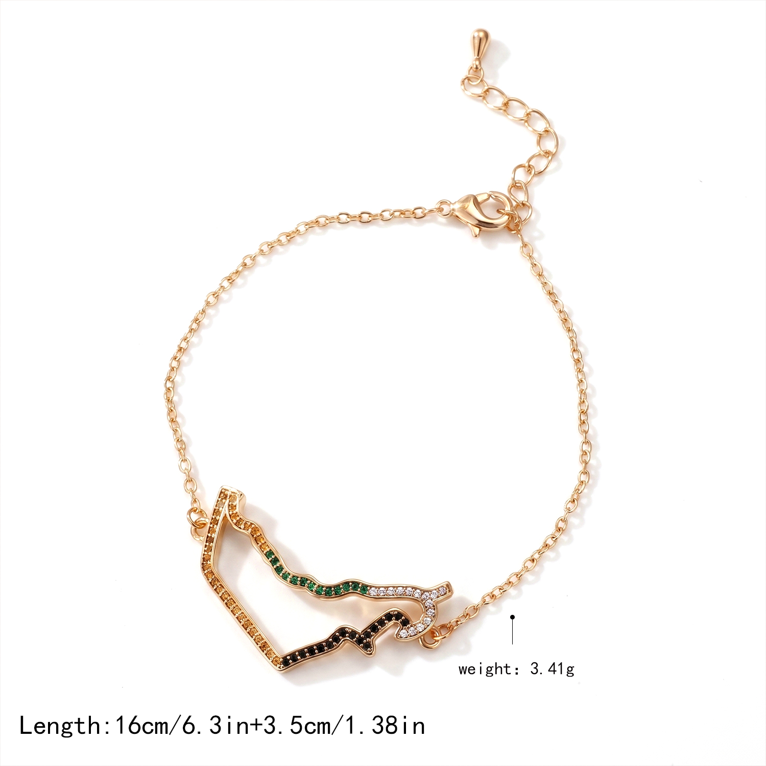 สร้อยข้อมือดีไซน์คริสตัลลายแผน - Women Fashion Uae บทวิจารณ์และราคา