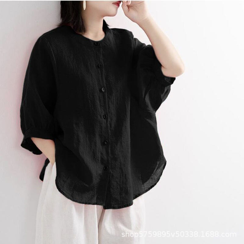 เสื้อผู้หญิงไซส์ใหญ่ สีพื้น ผ้ - Women'S Fashion Jersey บทวิจารณ์และราคา