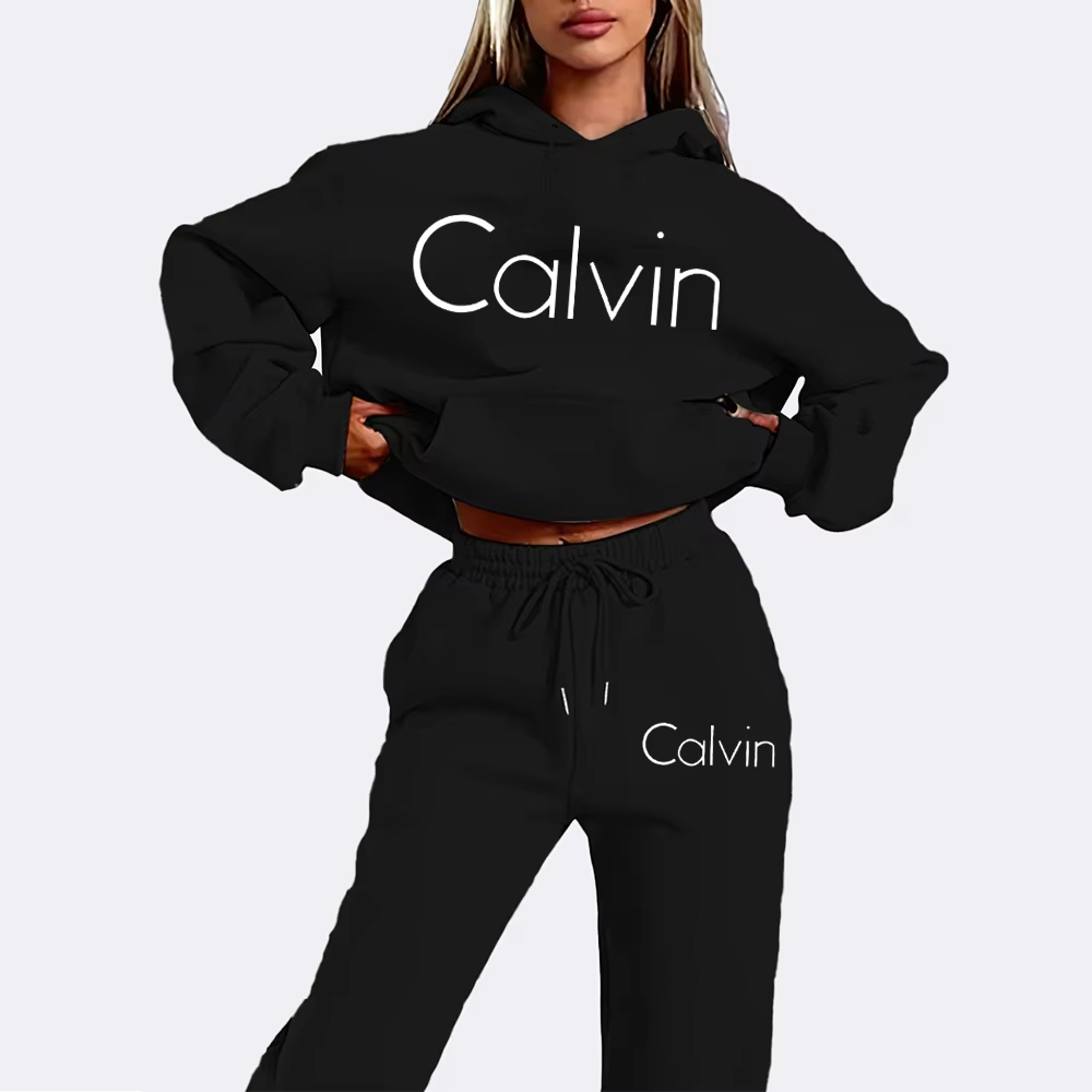 ชุดเซ็ตเสื้อฮู้ดดี้มีเชือกผูกแ - Women And Men Fashion บทวิจารณ์และราคา