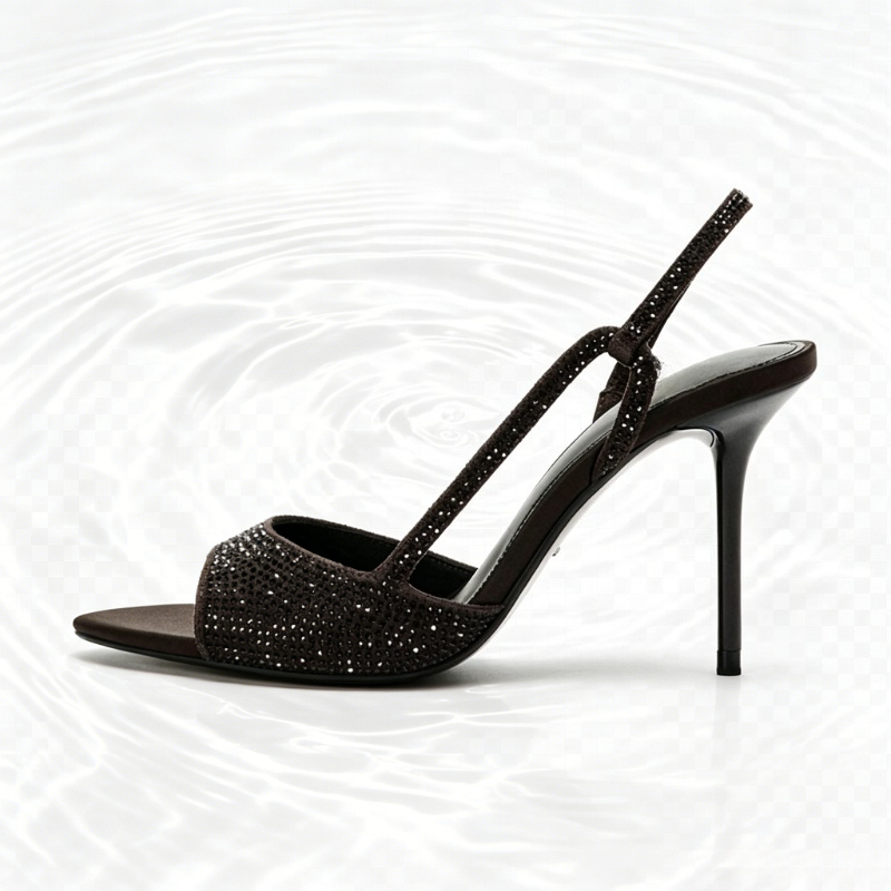 รองเท้าส้นสูงแบบสวมเปิดส้นประด - Women'S Fashion Brand Shoes บทวิจารณ์และราคา