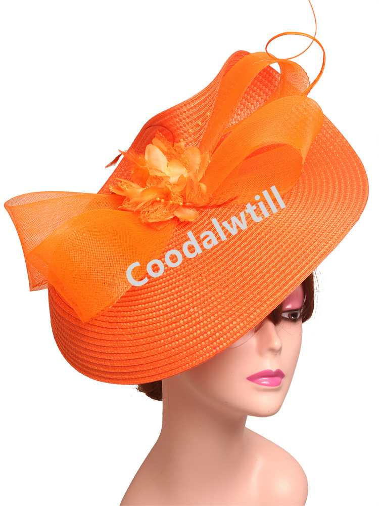 หมวกปาร์ตี้ชาสุดหรู หมวกปีกกว้ - Women'S Fashion Kentucky Derby บทวิจารณ์และราคา