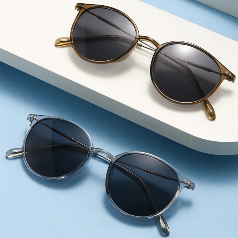 ใหม่รอบวินเทจแว่นตากันแดดผู้หญ - Women'S Fashion Reading Glasses บทวิจารณ์และราคา