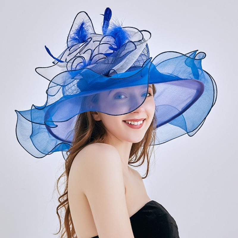 หมวกแฟชั่นประดับดอกไม้สำหรับผู - Women'S Fashion Kentucky Derby บทวิจารณ์และราคา