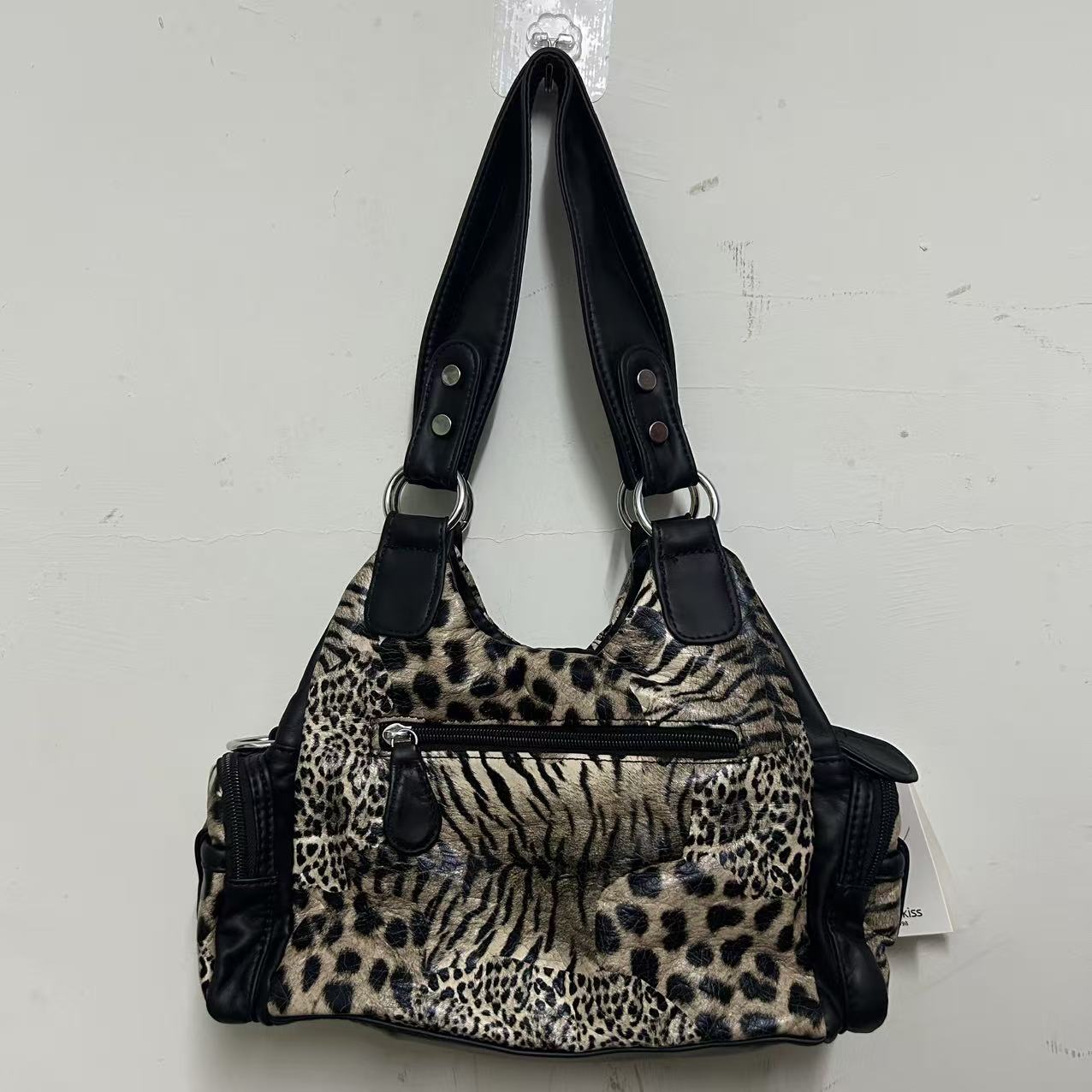 กระเป๋าสะพายลายเสือดาว Angel K - Women'S Fashion Early 2000S บทวิจารณ์และราคา