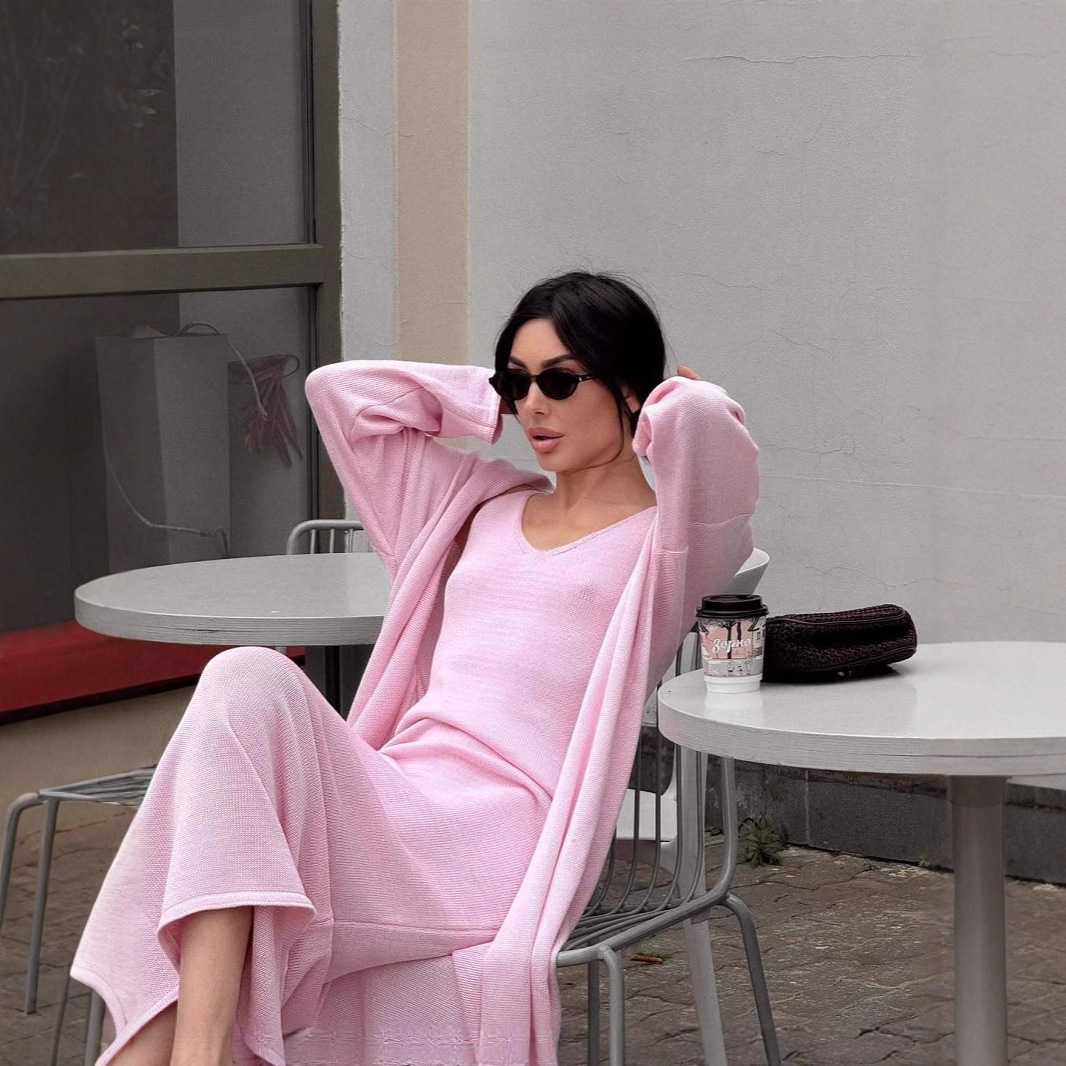 ชุดเดรสสูทผู้หญิง เสื้อคาร์ดิแ - Longline Cardigan Knit บทวิจารณ์และราคา