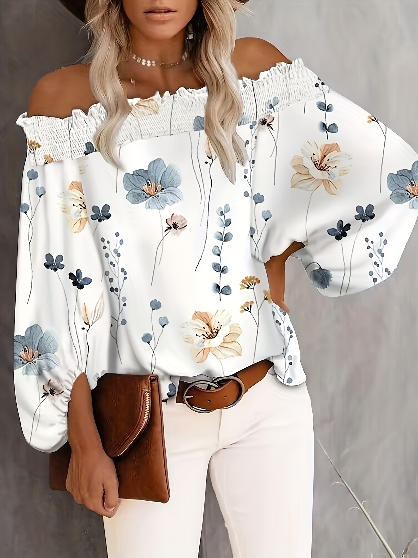 เสื้อเบลาส์แฟชั่นไซส์ใหญ่สำหรั - Women'S Fashion Jersey บทวิจารณ์และราคา