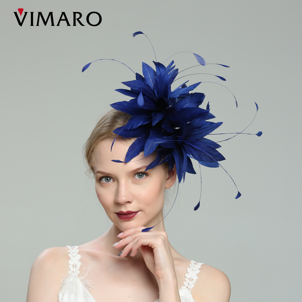 VIMARO Navy Fascinator, Kentuc - Women'S Fashion Kentucky Derby บทวิจารณ์และราคา