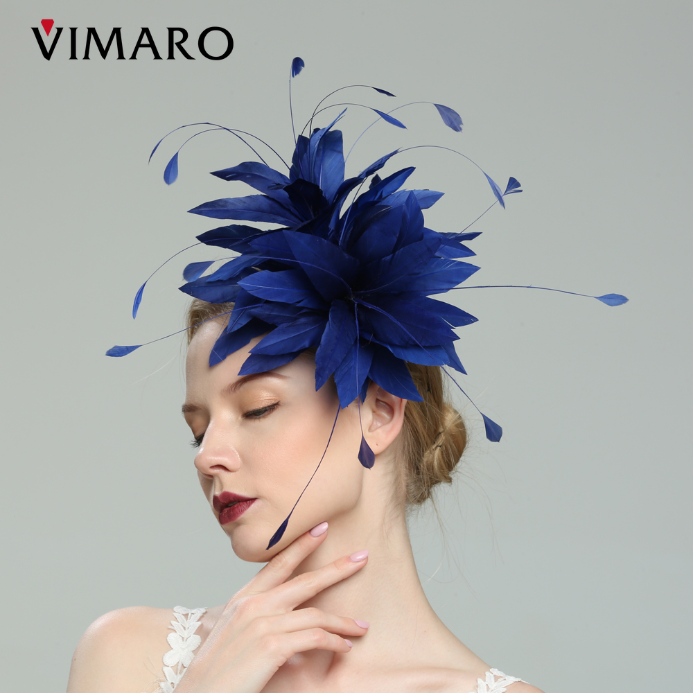 VIMARO Navy Fascinator, Kentuc - Women'S Fashion Kentucky Derby บทวิจารณ์และราคา
