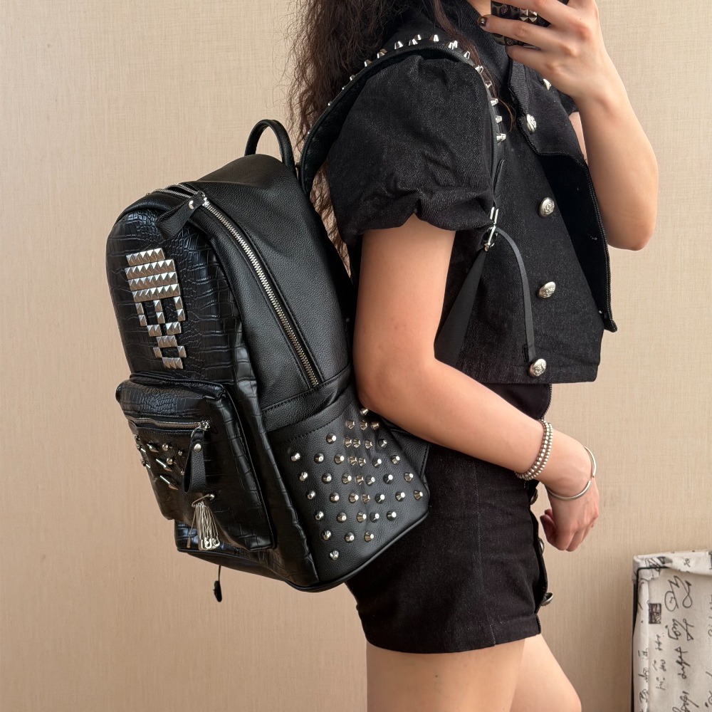 กระเป๋าเป้สะพายหลังลายหนังจระเ - Women And Men Fashion บทวิจารณ์และราคา