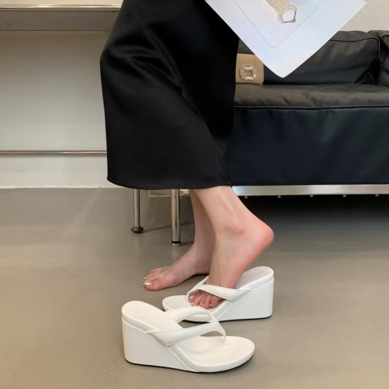 แฟชั่นคลิป Toe WEDGE-รูปผู้หญิ - Women'S Fashion Designer Clothes บทวิจารณ์และราคา