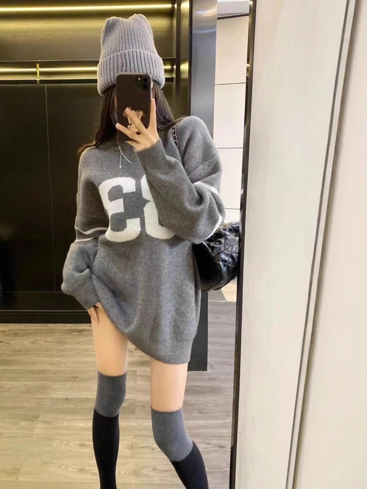 เสื้อสเวตเตอร์ถักสไตล์วินเทจ Y - Women'S Fashion For 2025 บทวิจารณ์และราคา