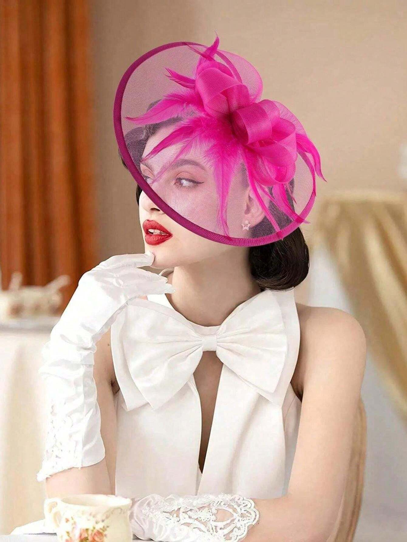 1Pc Fascinatorsหมวกสําหรับหมวก - Women'S Fashion Kentucky Derby บทวิจารณ์และราคา
