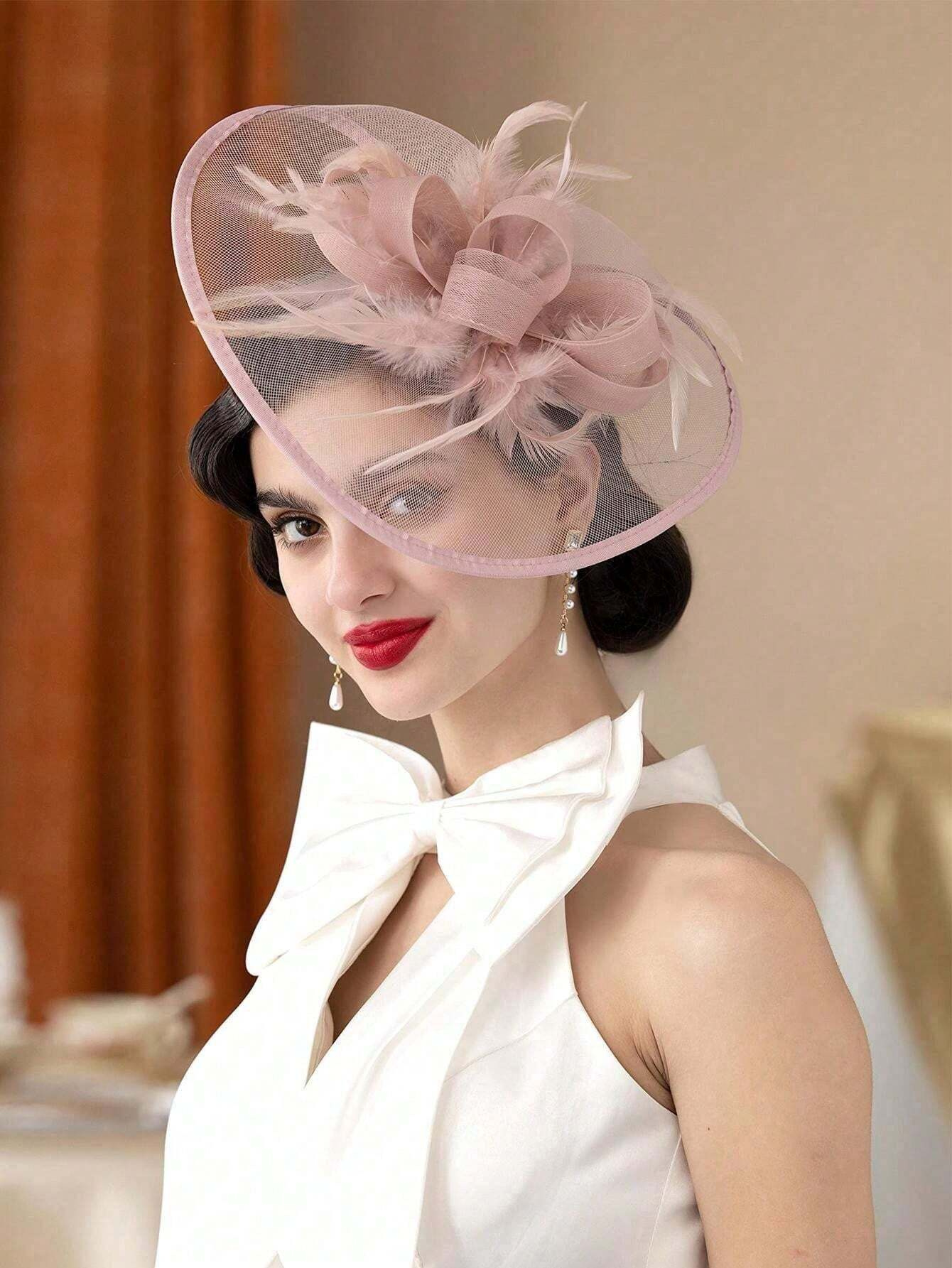 1Pc Fascinatorsหมวกสําหรับหมวก - Women'S Fashion Kentucky Derby บทวิจารณ์และราคา