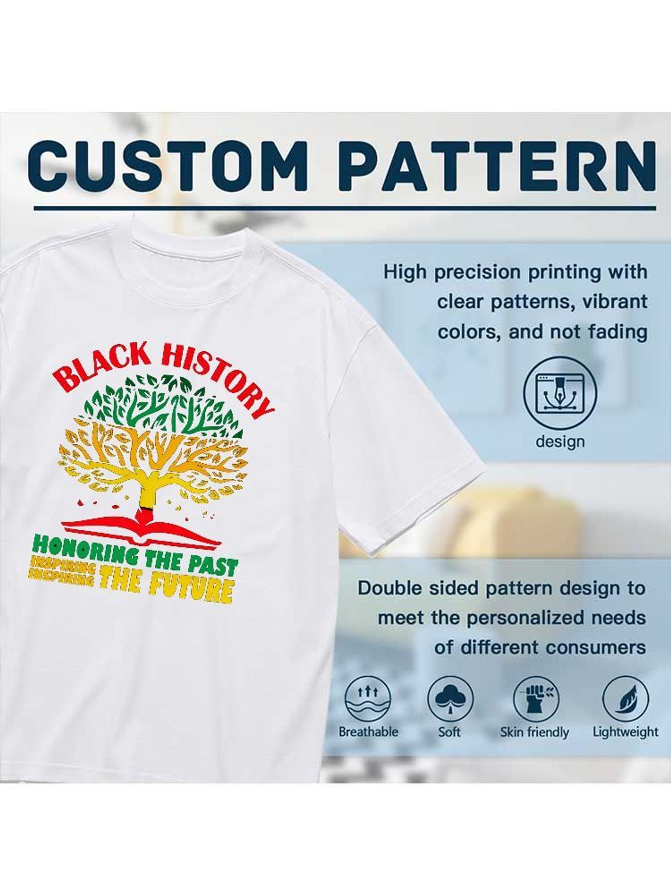 เสื้อยืดลายกราฟิก Black Histor - Women Fashion History บทวิจารณ์และราคา