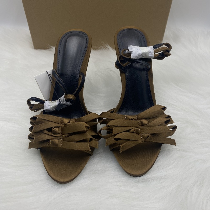 รองเท้าส้นสูงแบบรัดข้อเท้า แบร - Women'S Fashion Brand Shoes บทวิจารณ์และราคา