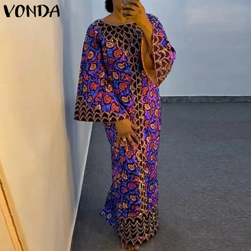 เดรสโบฮีเมียน VONDA ไซส์ใหญ่ ร - Maxi Dress Boho บทวิจารณ์และราคา