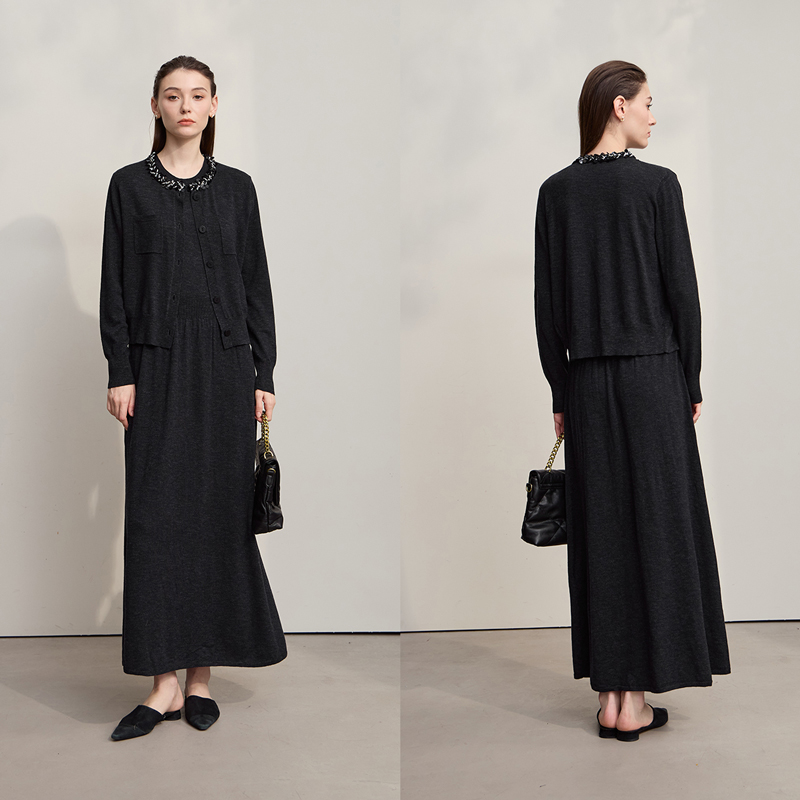 AMII มิดิเดรส 2026 ฤดูใบไม้ร่ว - Longline Cardigan Knit บทวิจารณ์และราคา