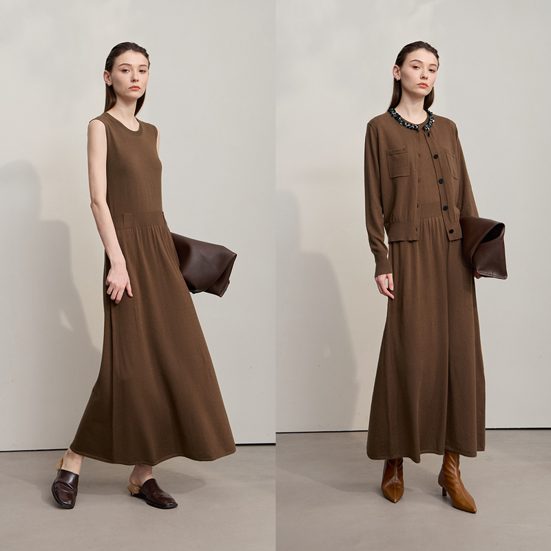 AMII มิดิเดรส 2026 ฤดูใบไม้ร่ว - Longline Cardigan Knit บทวิจารณ์และราคา