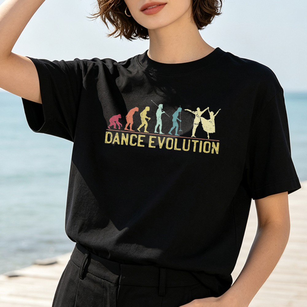 เสื้อยืดลายกราฟิกวินเทจ Casual - Women Fashion History บทวิจารณ์และราคา