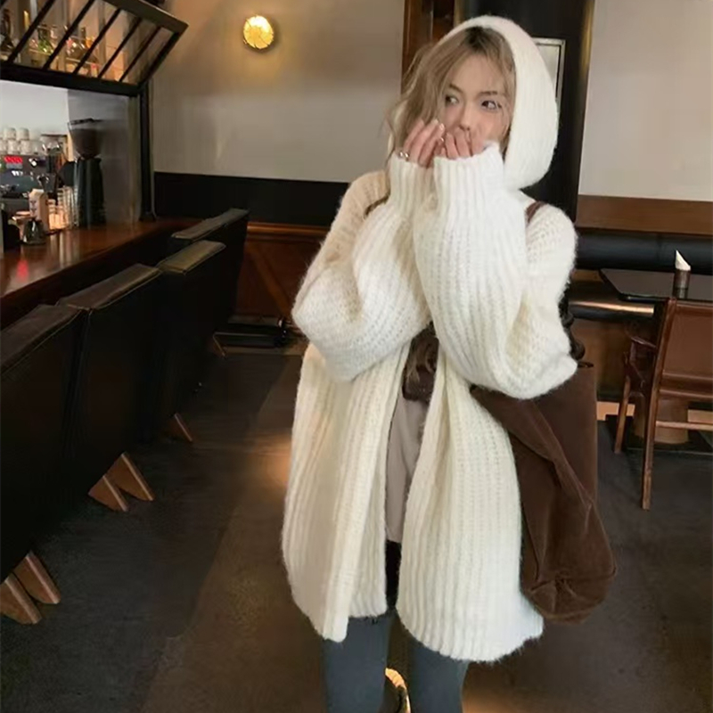 เสื้อคาร์ดิแกนไหมพรมถักแบบหนา  - Longline Cardigan Knit บทวิจารณ์และราคา
