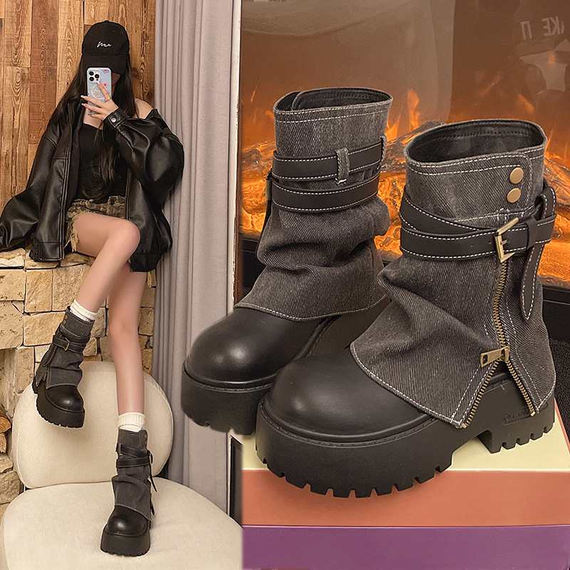 รองเท้าบูทหุ้มข้อสำหรับผู้หญิง - Women'S Fashion Designer Clothes บทวิจารณ์และราคา