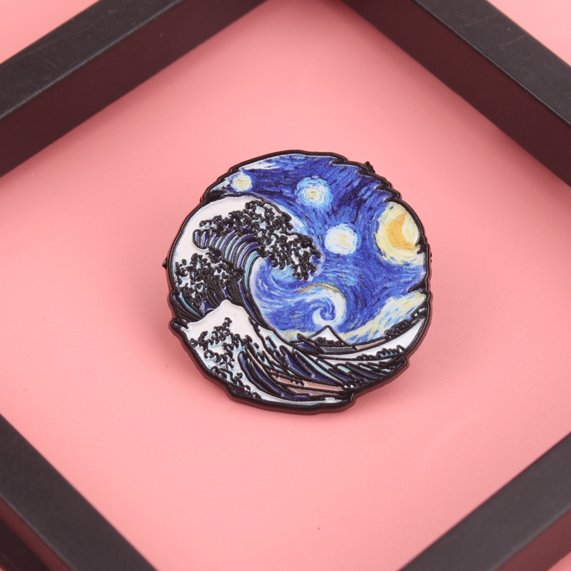 Wave & Vortex Fusion Pin - ควา - Women Fashion History บทวิจารณ์และราคา
