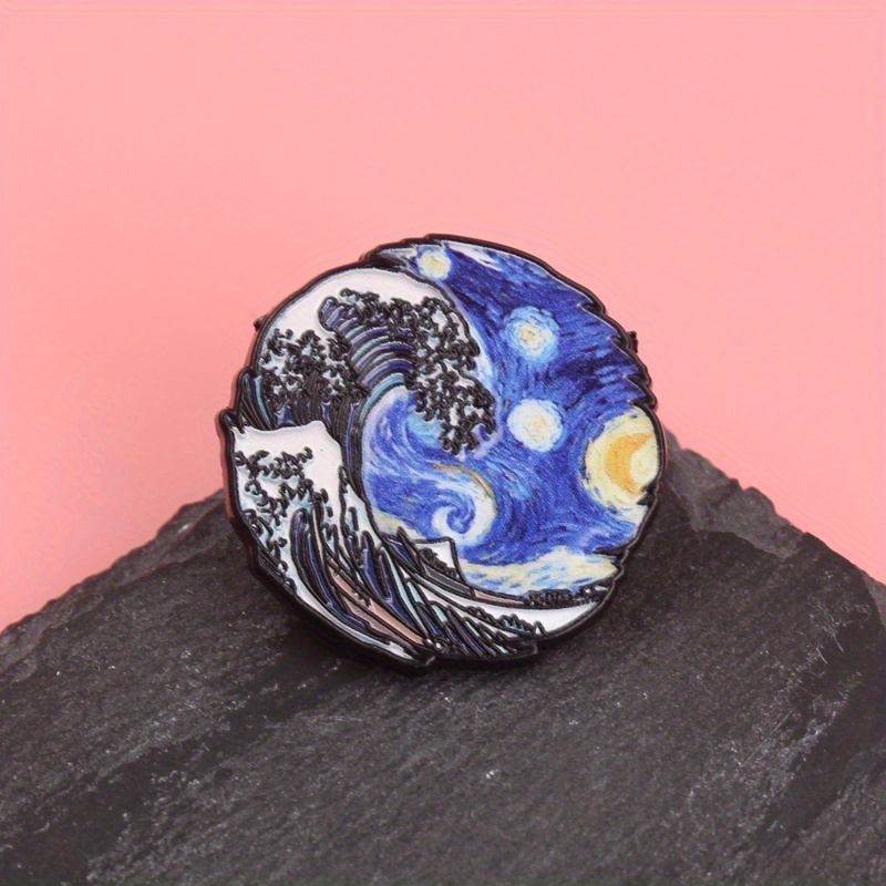 Wave & Vortex Fusion Pin - ควา - Women Fashion History บทวิจารณ์และราคา