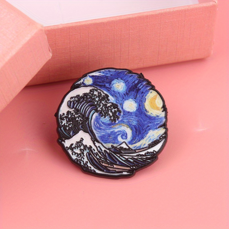 Wave & Vortex Fusion Pin - ควา - Women Fashion History บทวิจารณ์และราคา