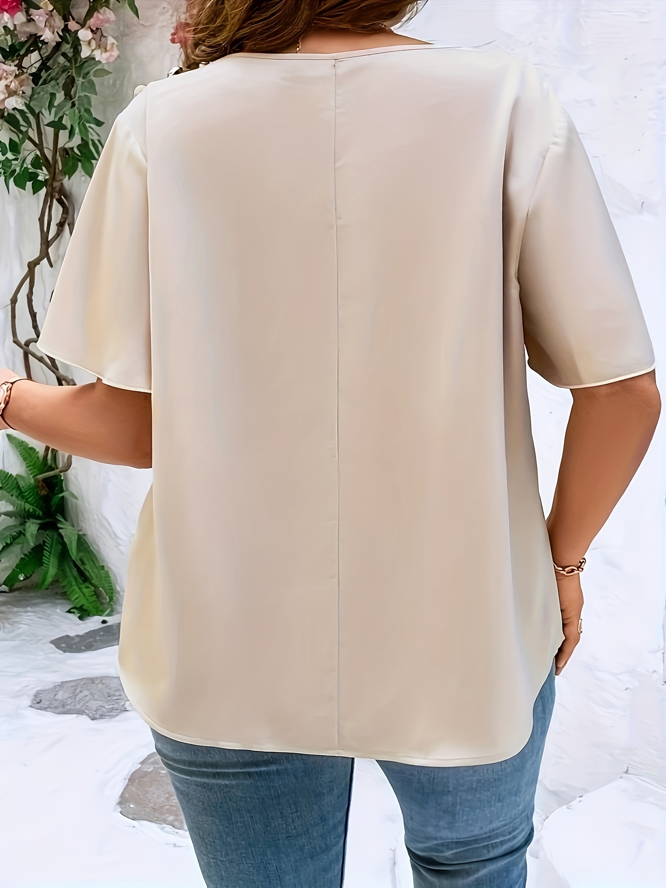 Plus SizeTemperament เสื้อลําล - Women'S Fashion Jersey บทวิจารณ์และราคา