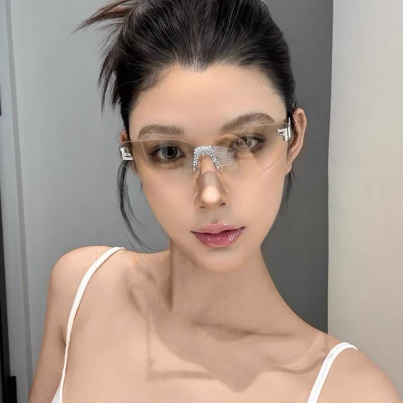 แว่นกันแดดทรงแคทอายไร้กรอบประด - Women'S Fashion Reading Glasses บทวิจารณ์และราคา