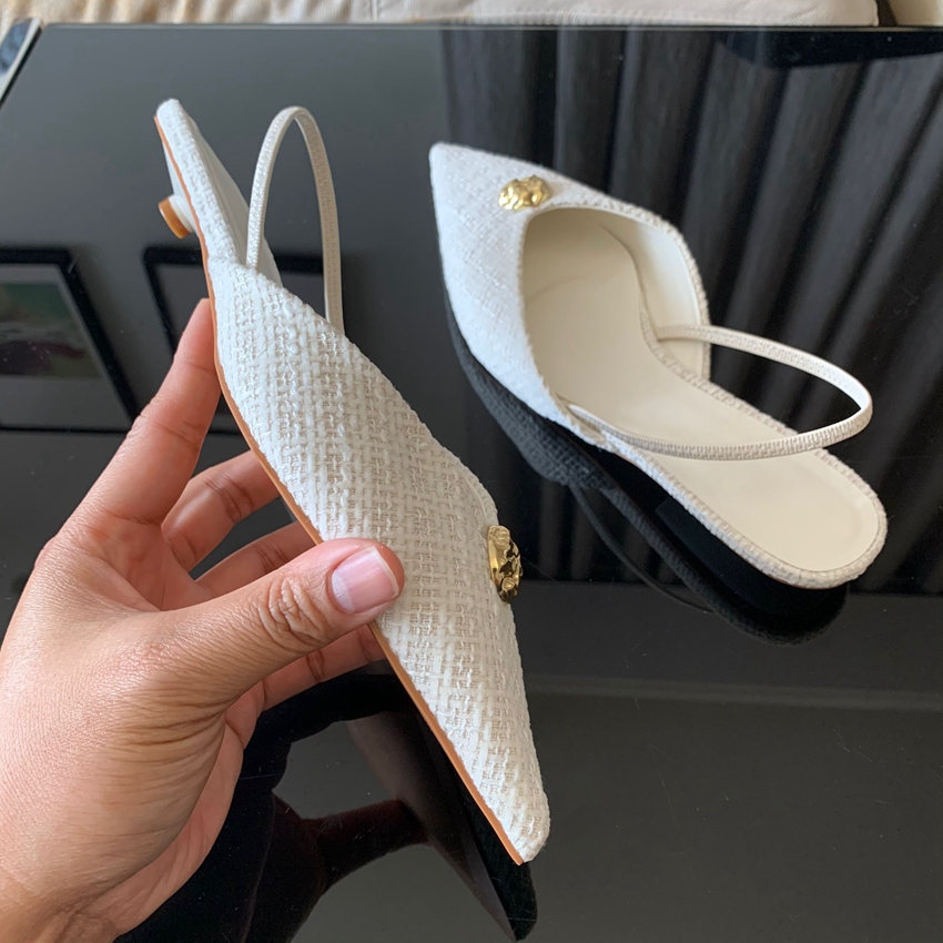รองเท้าส้นเตี้ยแบบสวม รุ่นใหม่ - Women'S Fashion Brand Shoes บทวิจารณ์และราคา