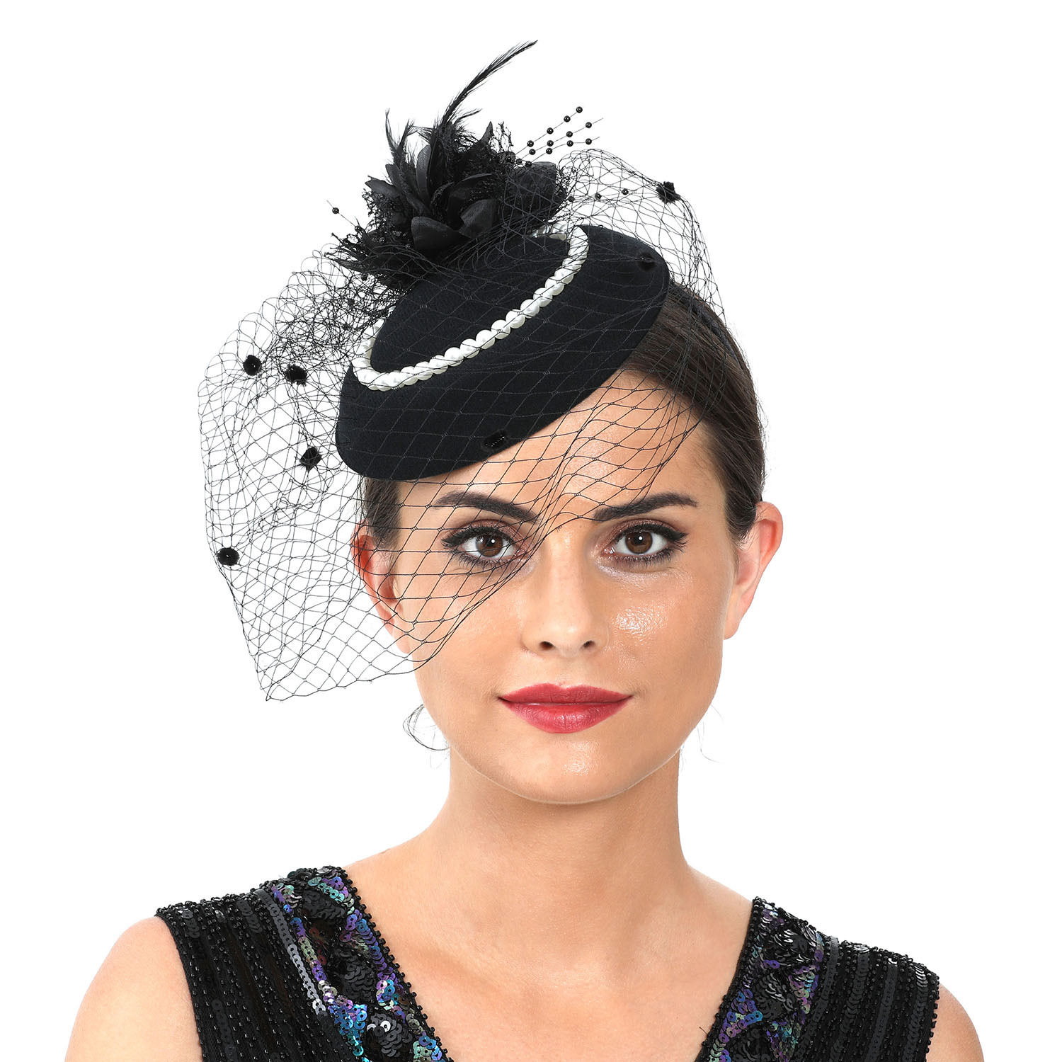 หมวกปีกกว้างประดับขนนกสำหรับผู - Women'S Fashion Kentucky Derby บทวิจารณ์และราคา