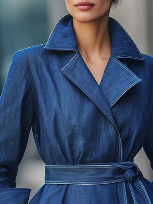 เสื้อแจ็คเก็ตยีนส์แฟชั่นสำหรับ - Fashion Women Belt บทวิจารณ์และราคา