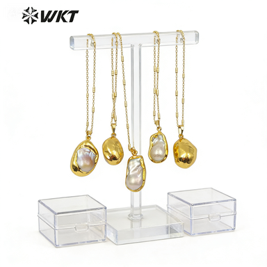 WT-JN063 สร้อยคอมุกน้ำจืดธรรมช - Women'S Fashion Vogue บทวิจารณ์และราคา