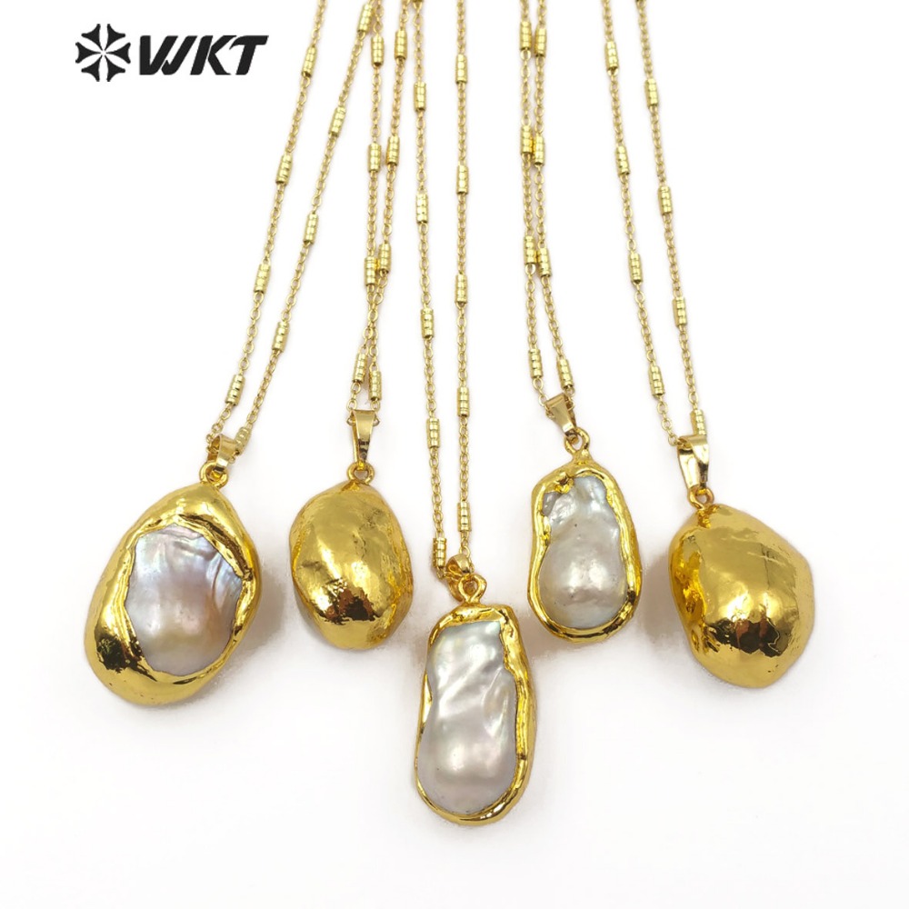 WT-JN063 สร้อยคอมุกน้ำจืดธรรมช - Women'S Fashion Vogue บทวิจารณ์และราคา